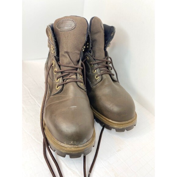 WorkForce Steel Toe, Oil Resistant, Slip Resistant Brown Work Boots Size 11❤️ - Picture 2 of 16